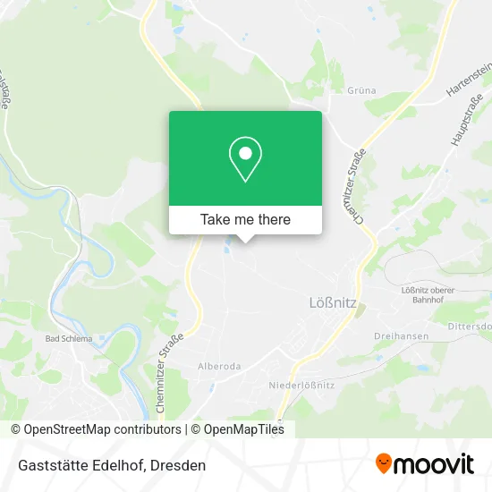 Карта Gaststätte Edelhof
