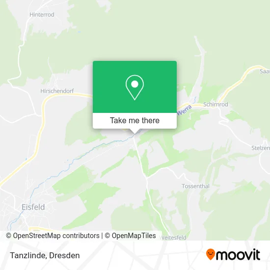 Карта Tanzlinde