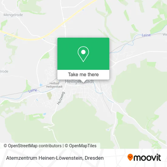 Карта Atemzentrum Heinen-Löwenstein