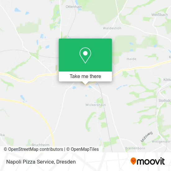 Карта Napoli Pizza Service