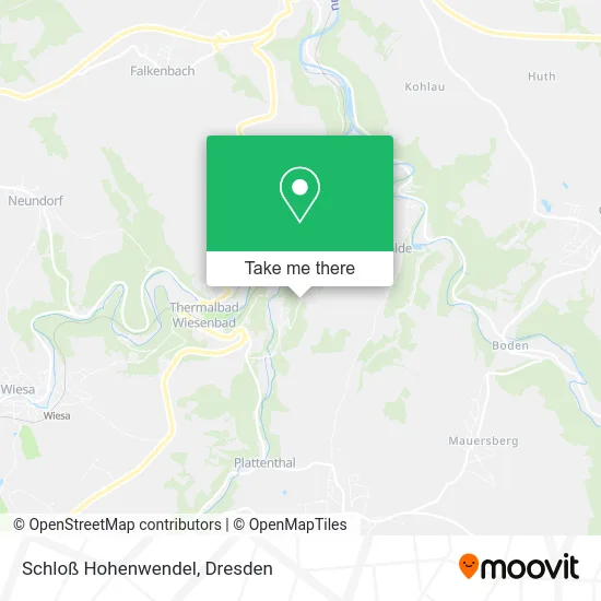 Карта Schloß Hohenwendel