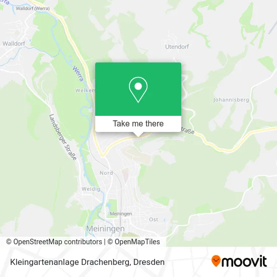 Карта Kleingartenanlage Drachenberg