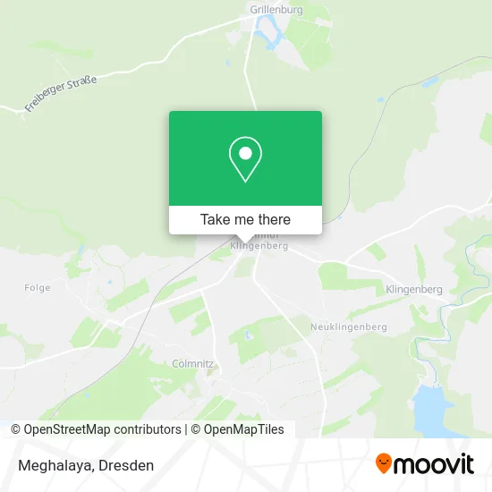 Карта Meghalaya