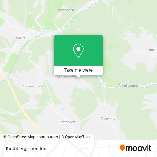 Карта Kirchberg