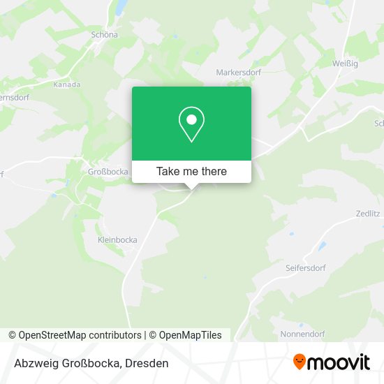 Карта Abzweig Großbocka