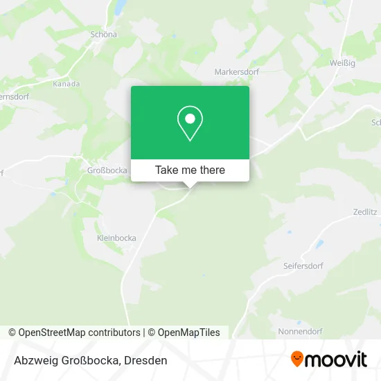 Карта Abzweig Großbocka
