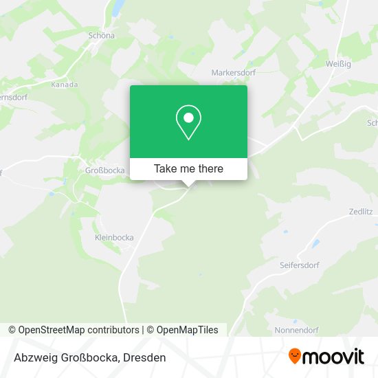 Карта Abzweig Großbocka