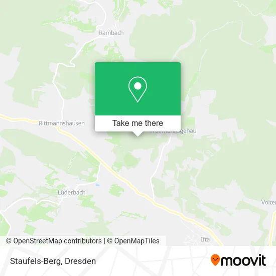 Карта Staufels-Berg