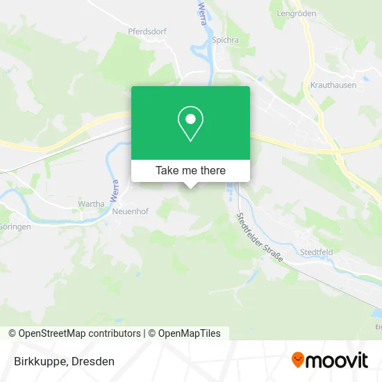 Карта Birkkuppe