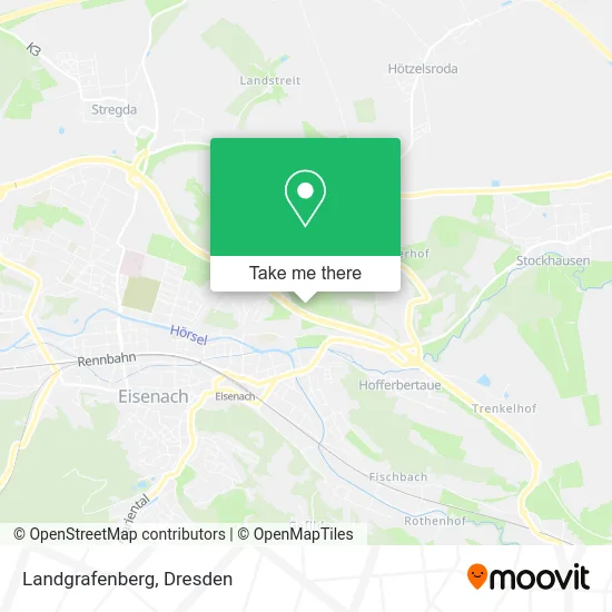 Карта Landgrafenberg