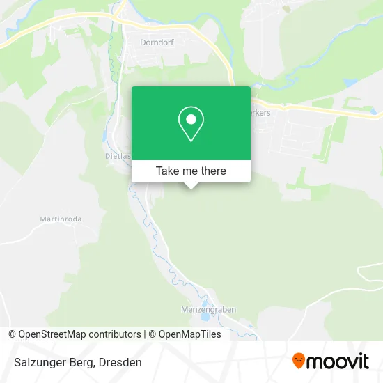 Карта Salzunger Berg
