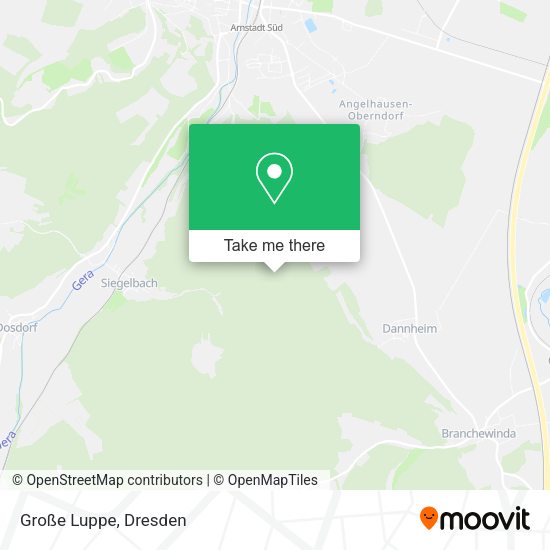 Карта Große Luppe