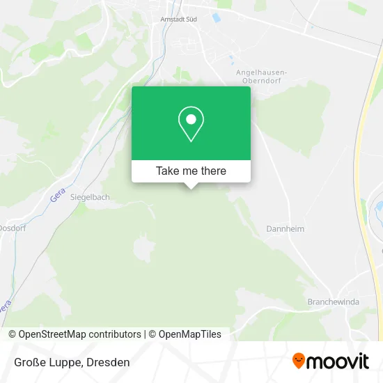 Карта Große Luppe