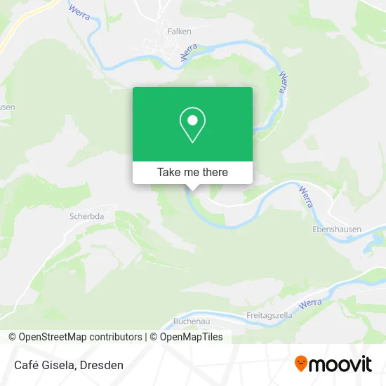 Карта Café Gisela