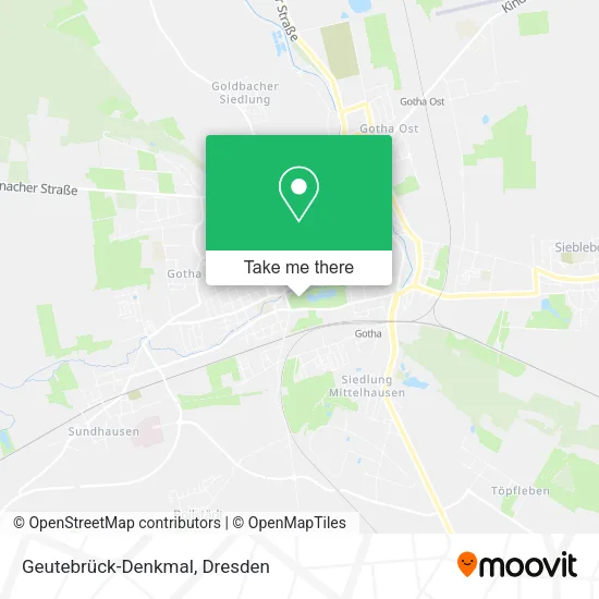 Карта Geutebrück-Denkmal