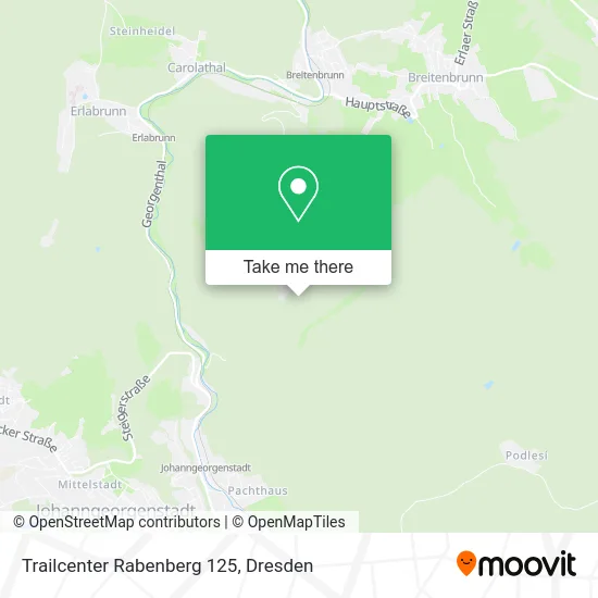 Карта Trailcenter Rabenberg 125