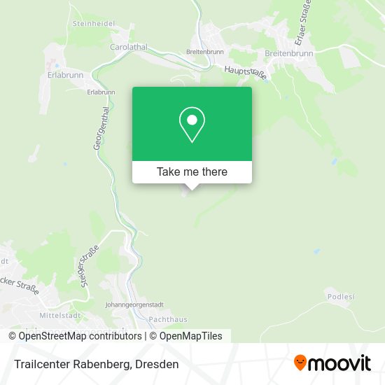 Карта Trailcenter Rabenberg