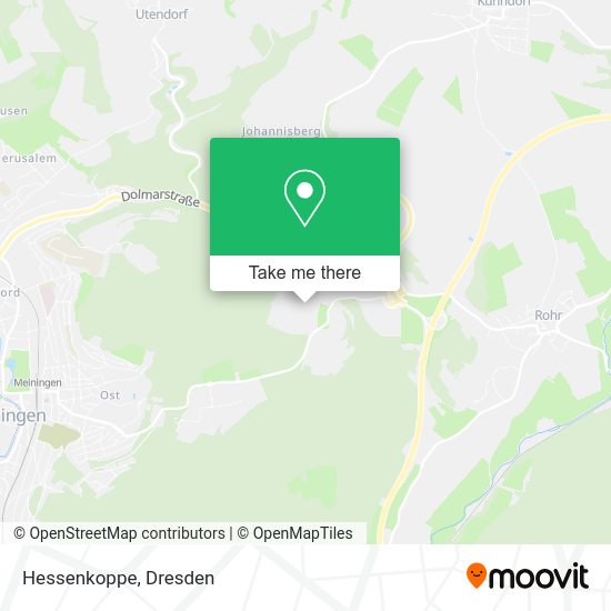 Карта Hessenkoppe