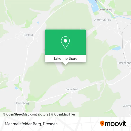 Карта Mehmelsfelder Berg