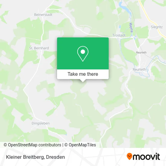 Карта Kleiner Breitberg