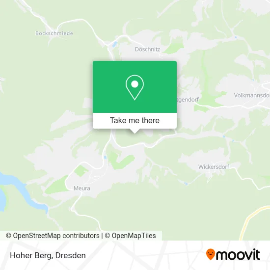 Карта Hoher Berg
