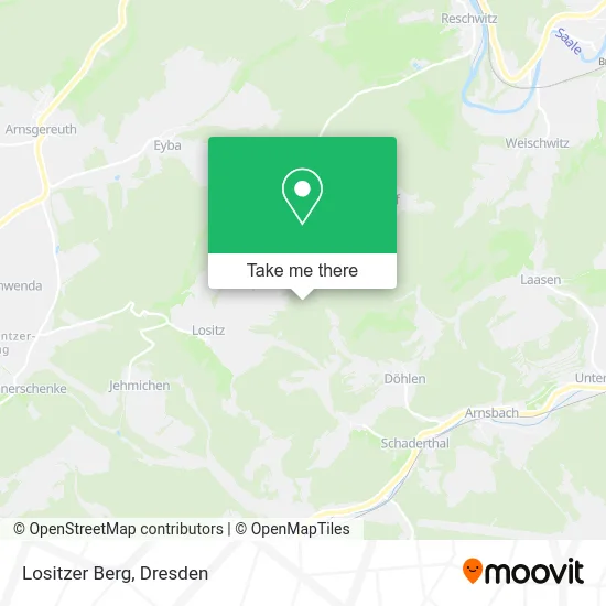 Карта Lositzer Berg