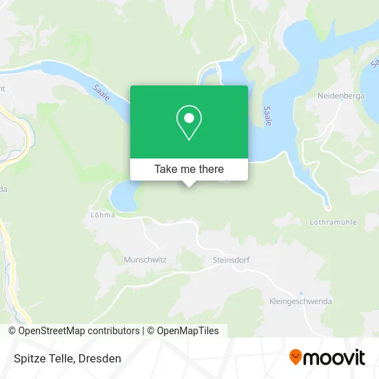 Карта Spitze Telle