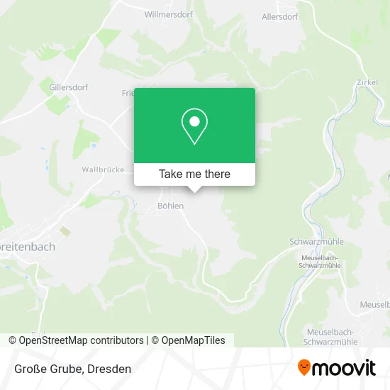 Карта Große Grube