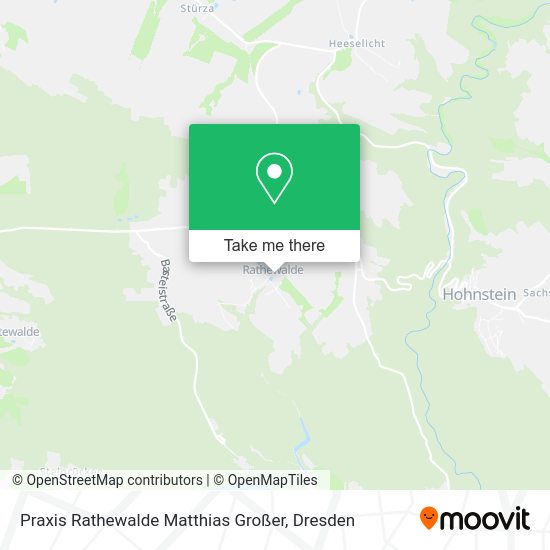 Карта Praxis Rathewalde Matthias Großer