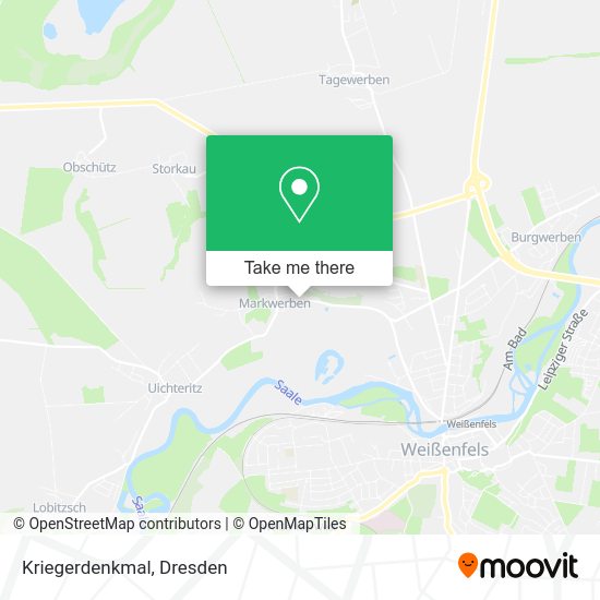 Карта Kriegerdenkmal