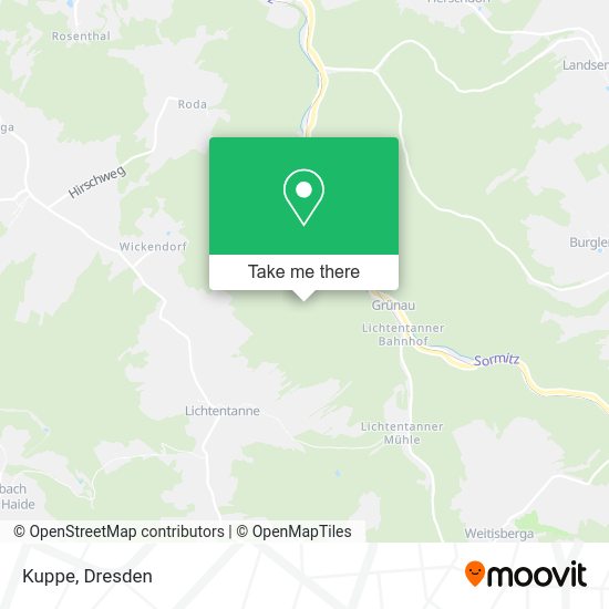 Карта Kuppe