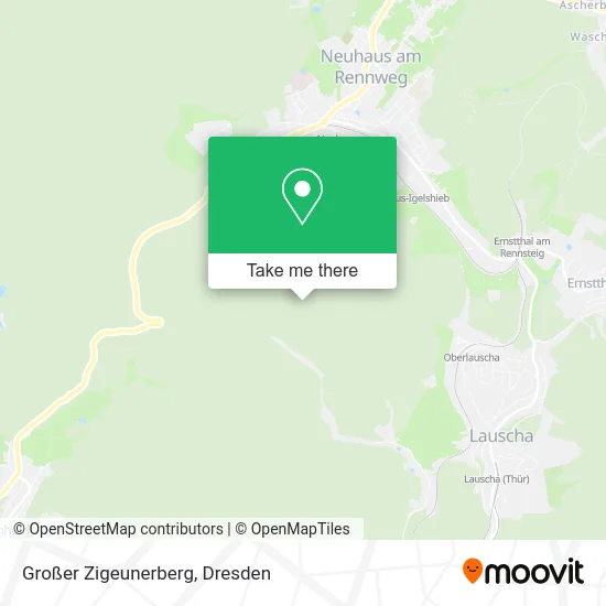 Карта Großer Zigeunerberg