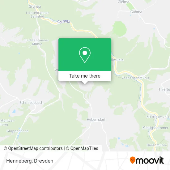 Карта Henneberg