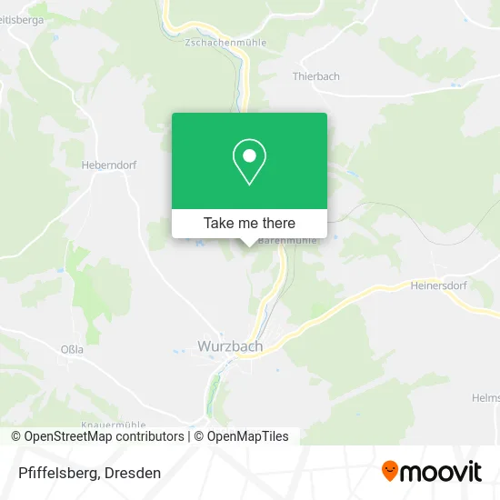 Карта Pfiffelsberg