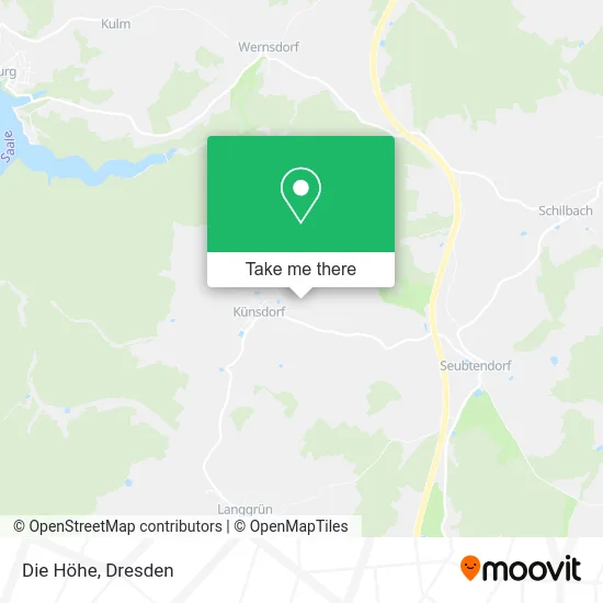 Карта Die Höhe
