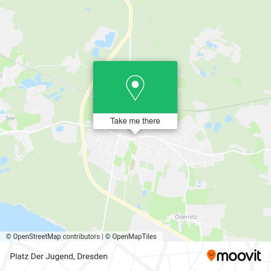 Карта Platz Der Jugend
