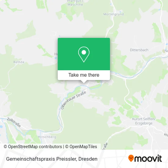 Карта Gemeinschaftspraxis Preissler
