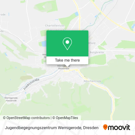 Карта Jugendbegegnungszentrum Wernigerode