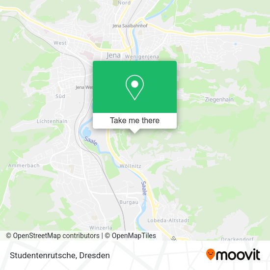 Карта Studentenrutsche