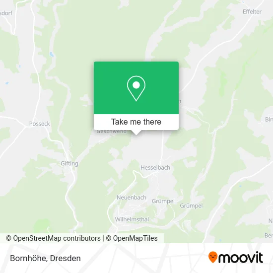 Карта Bornhöhe