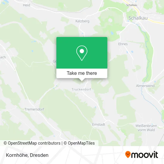 Карта Kornhöhe