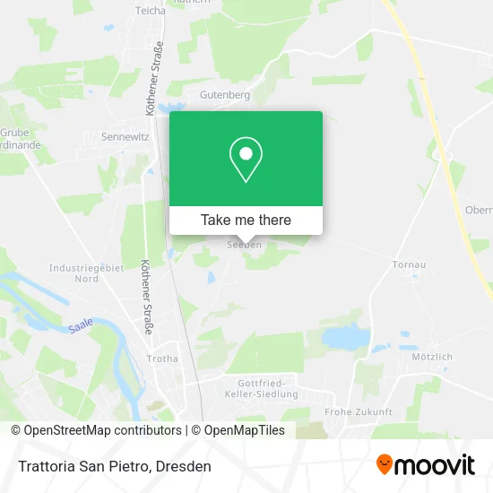 Карта Trattoria San Pietro