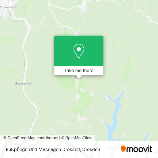Карта Fußpflege Und Massagen Dresselt