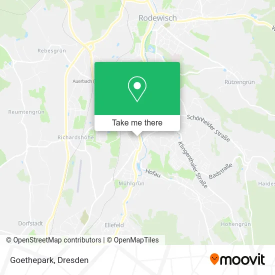 Карта Goethepark