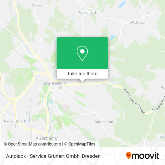 Карта Autolack - Service Grünert Gmbh