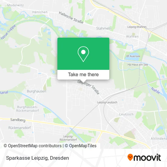 Sparkasse Leipzig map