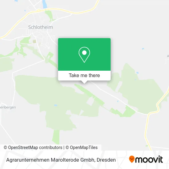 Карта Agrarunternehmen Marolterode Gmbh