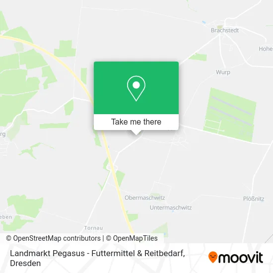 Карта Landmarkt Pegasus - Futtermittel & Reitbedarf