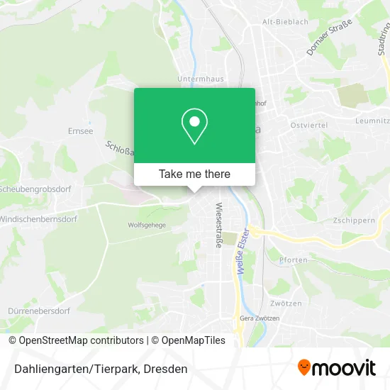 Карта Dahliengarten/Tierpark