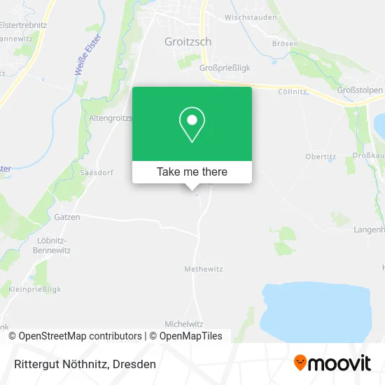 Rittergut Nöthnitz map